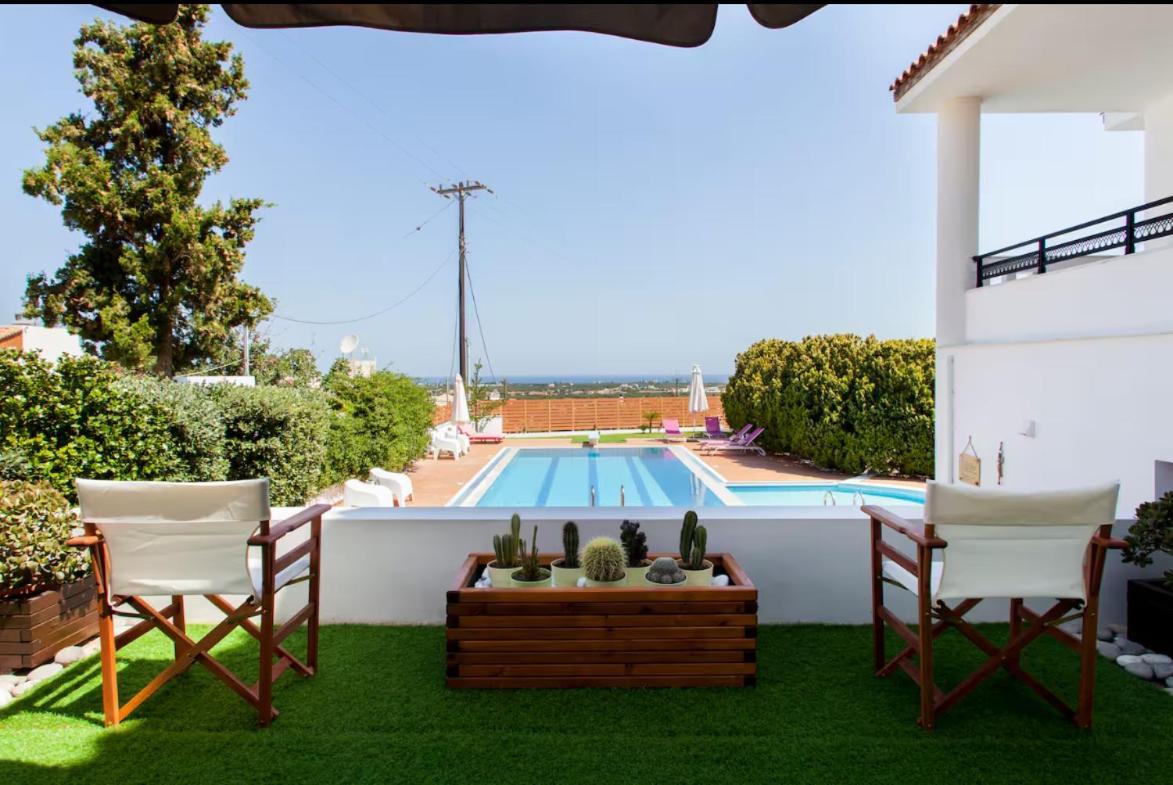 Artemis Luxury Villa - Hersonissos Private Pool Oasis Екстер'єр фото