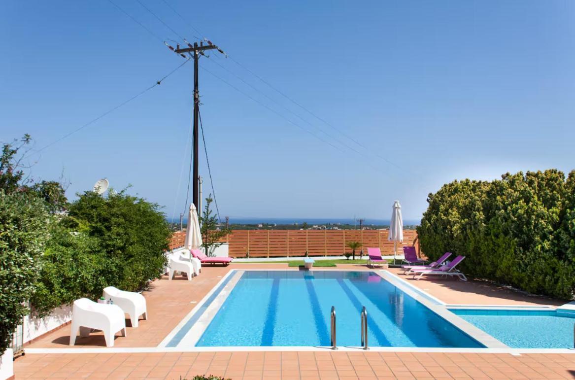 Artemis Luxury Villa - Hersonissos Private Pool Oasis Екстер'єр фото